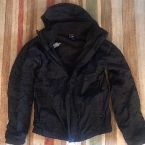 Men’s zipper fleece winter coat small